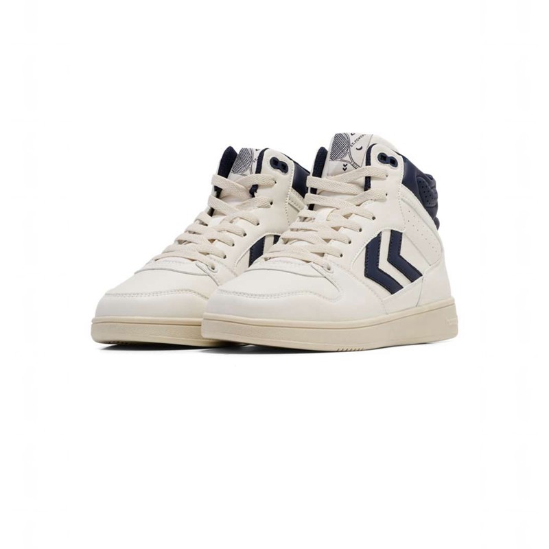 Hummel St Power Play Mid Pl Sneakers Damen Schwarz | 972159-328