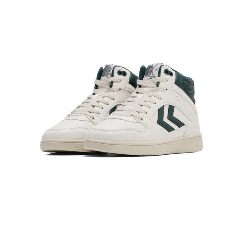 Hummel St Power Play Mid Pl Sneakers Herren Weiß | 569769-394