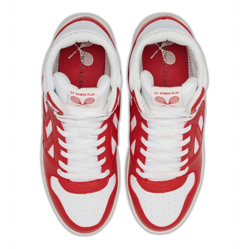 Hummel St. Power Play Mid Rt Sneakers Herren Weiß | 054672-372
