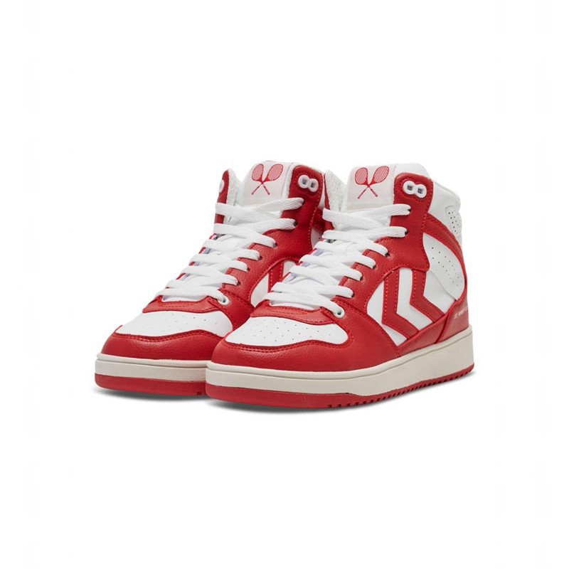 Hummel St. Power Play Mid Rt Sneakers Herren Weiß | 054672-372