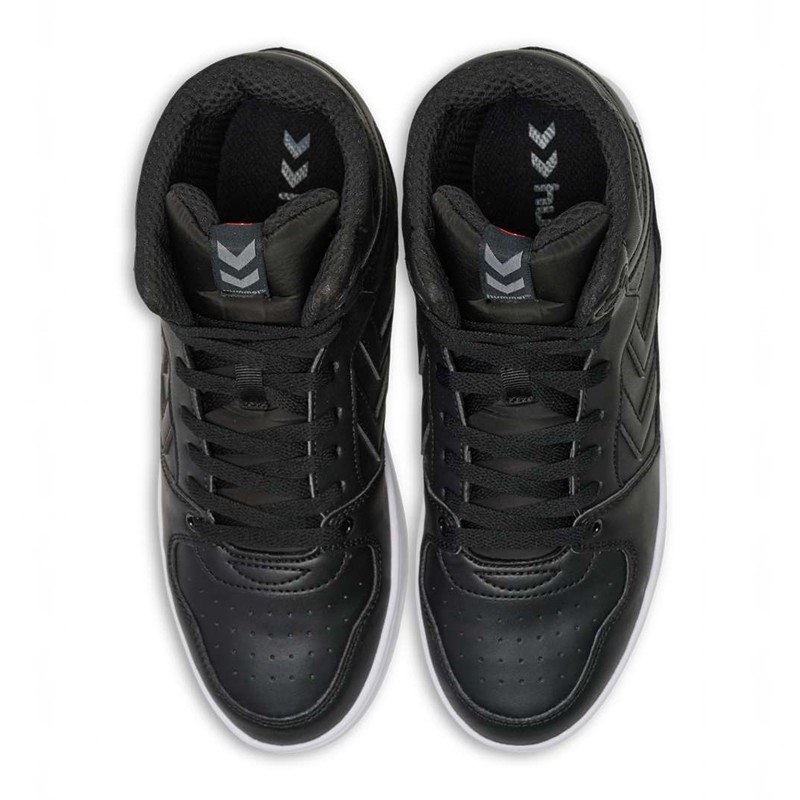 Hummel St. Power Play Mid Sneakers Herren Schwarz | 708047-525
