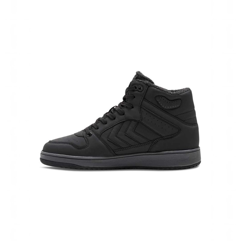 Hummel St. Power Play Mid Tex Sneakers Herren Schwarz | 865803-983