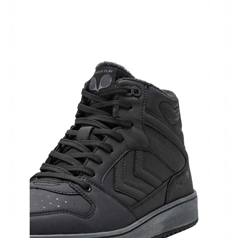 Hummel St. Power Play Mid Tex Sneakers Herren Schwarz | 865803-983