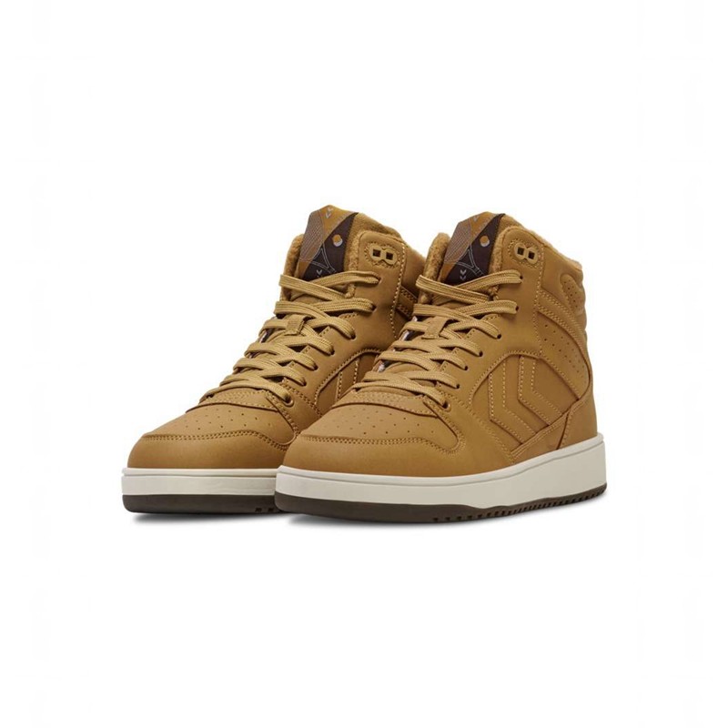 Hummel St. Power Play Mid Winter Sneakers Herren Braun | 322143-001