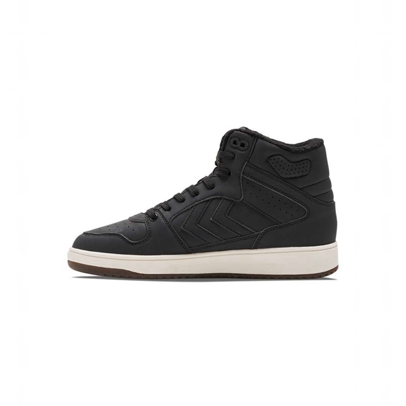 Hummel St. Power Play Mid Winter Sneakers Herren Schwarz | 553681-893