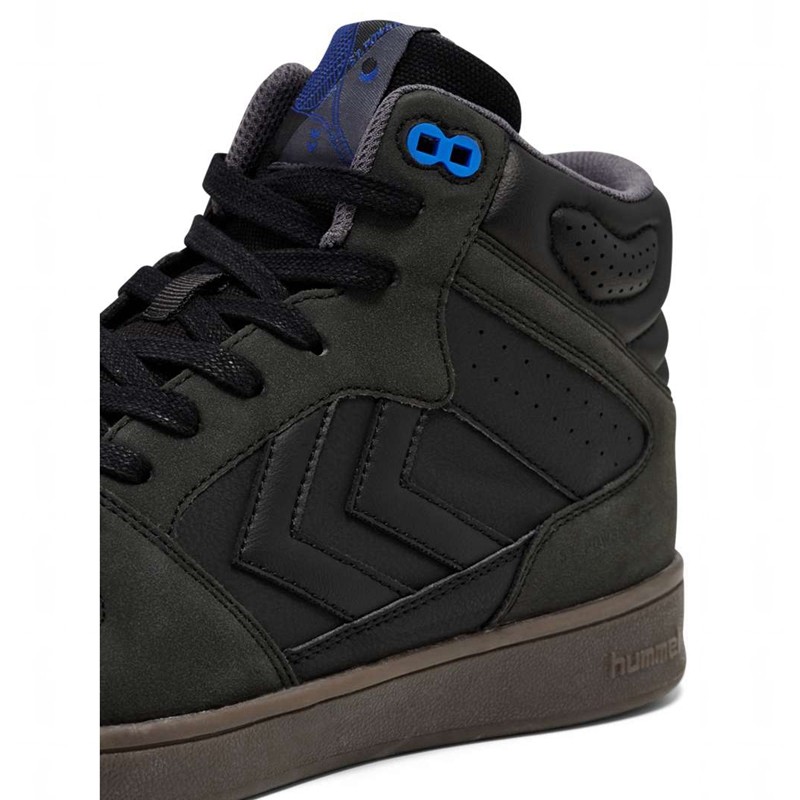 Hummel St Power Play Mid Wt Sneakers Herren Schwarz | 342130-131