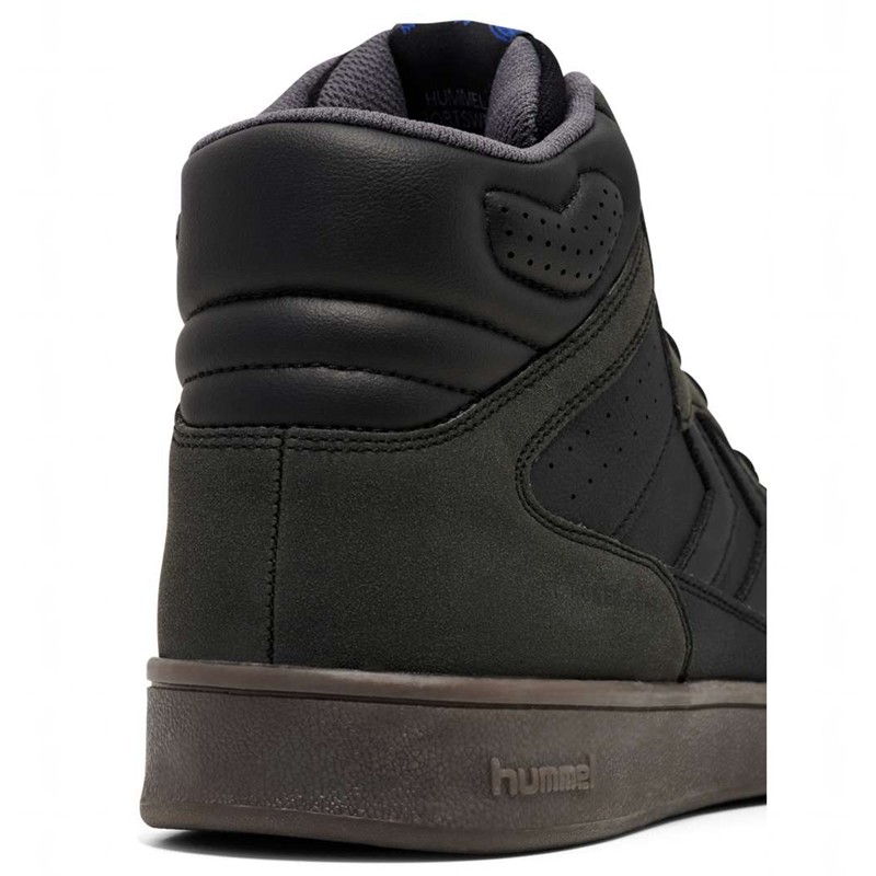 Hummel St Power Play Mid Wt Sneakers Herren Schwarz | 342130-131