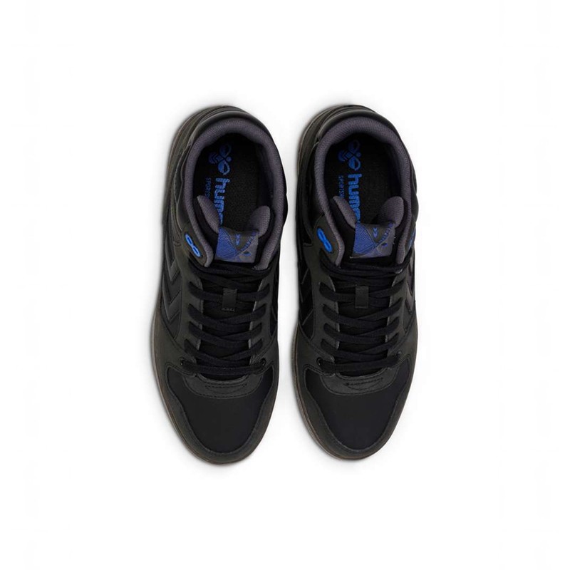Hummel St Power Play Mid Wt Sneakers Herren Schwarz | 342130-131