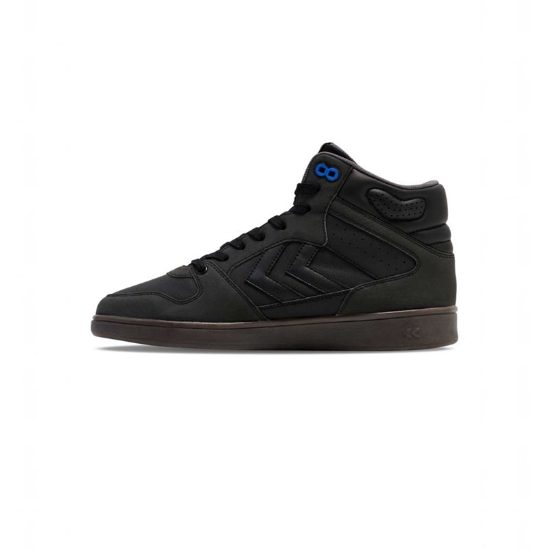 Hummel St Power Play Mid Wt Sneakers Herren Schwarz | 342130-131