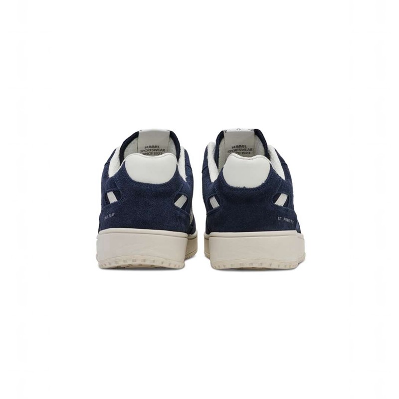 Hummel St. Power Play Suede Sneakers Herren Navy | 815214-139