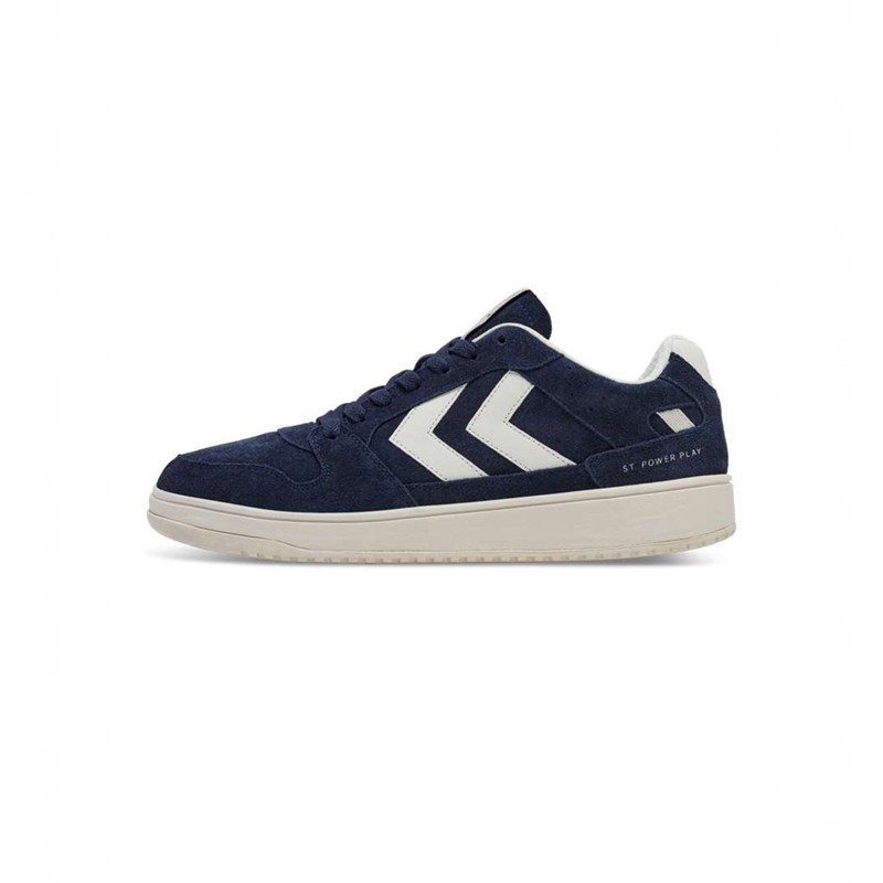 Hummel St. Power Play Suede Sneakers Herren Navy | 815214-139