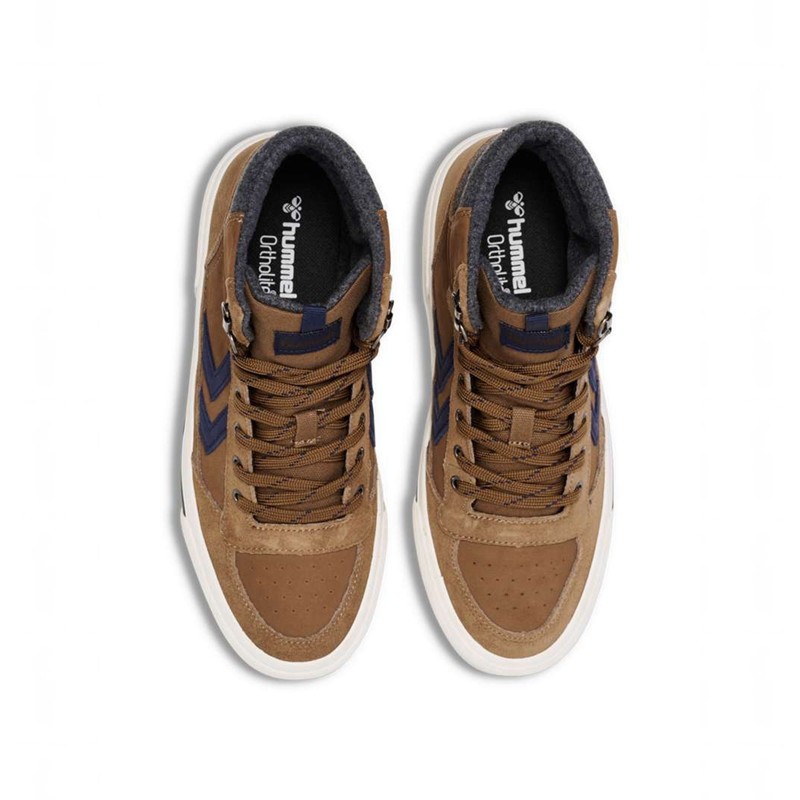 Hummel Stadil High Winter Sneakers Herren Braun | 421815-193