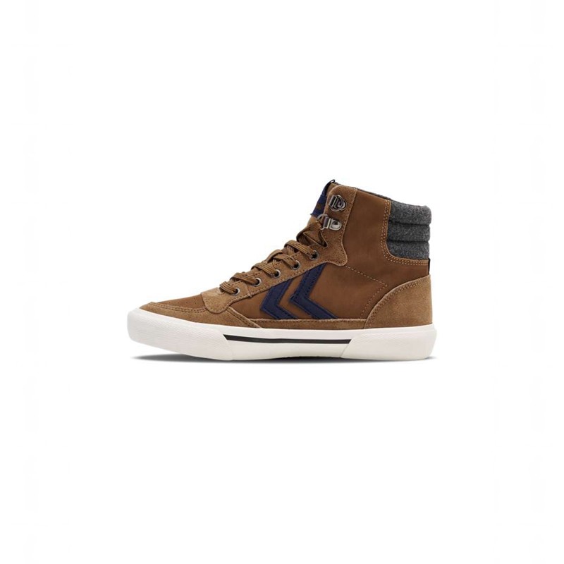 Hummel Stadil High Winter Sneakers Herren Braun | 421815-193