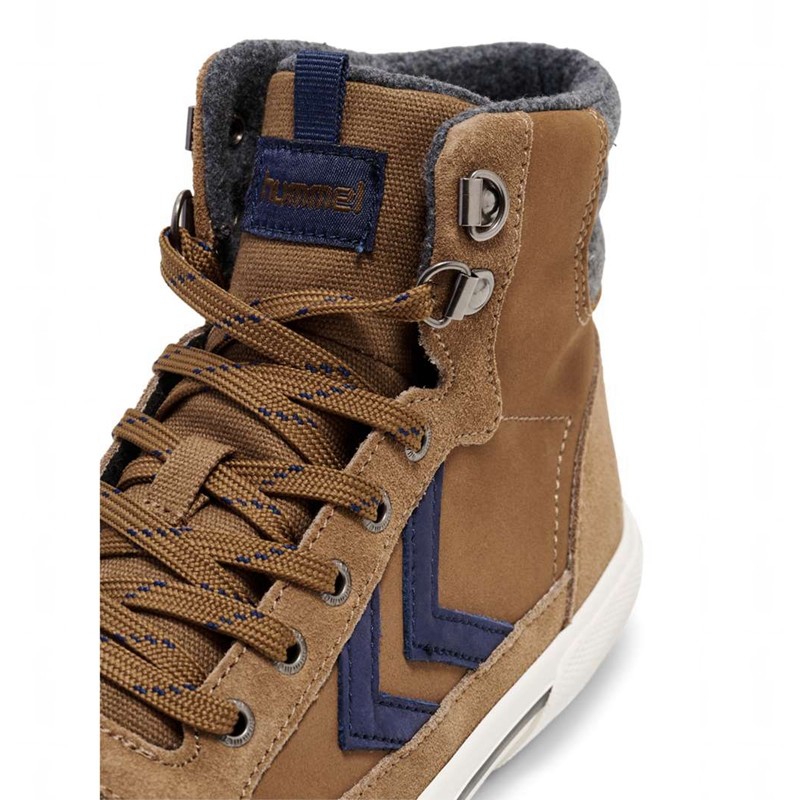 Hummel Stadil High Winter Sneakers Herren Braun | 421815-193
