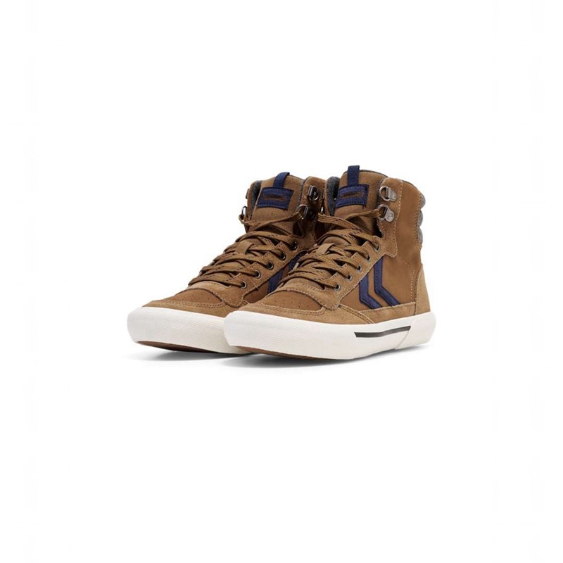 Hummel Stadil High Winter Sneakers Herren Braun | 421815-193