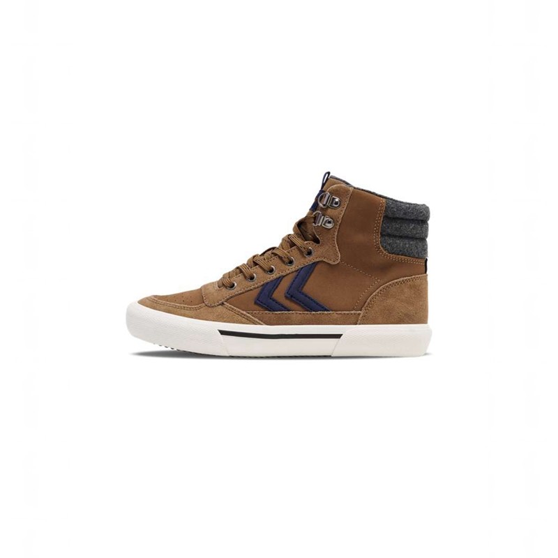 Hummel Stadil High Winter Sneakers Herren Braun | 421815-193