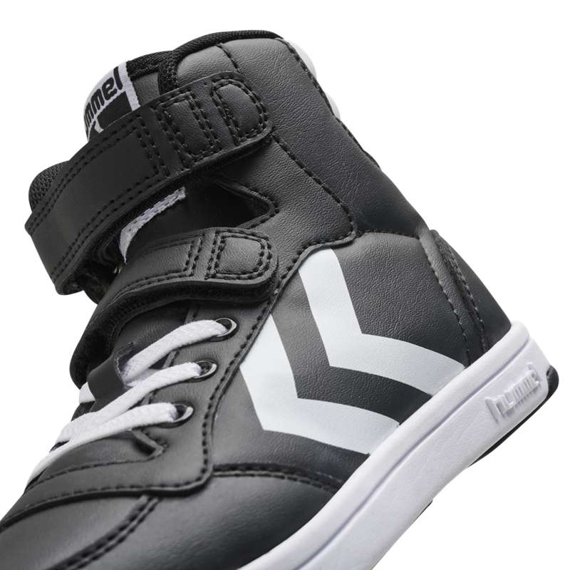 Hummel Stadil Light Quick High Jr Sneakers Kinder Schwarz | 806211-691