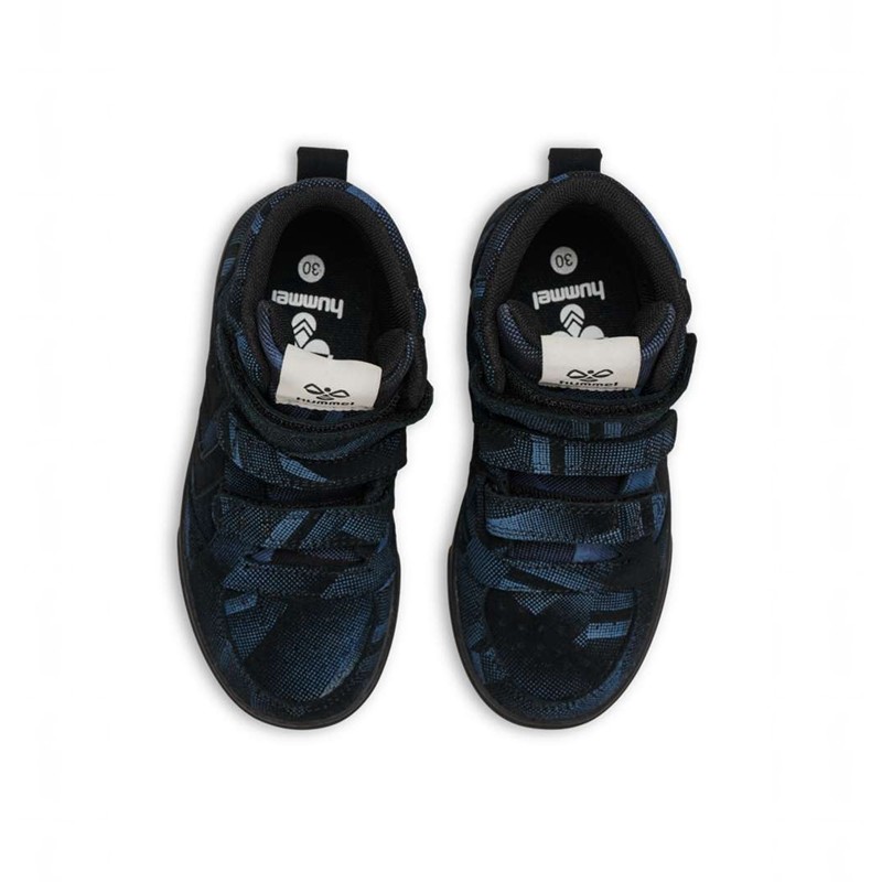 Hummel Stadil Print Jr Sneakers Kinder Schwarz | 542068-460