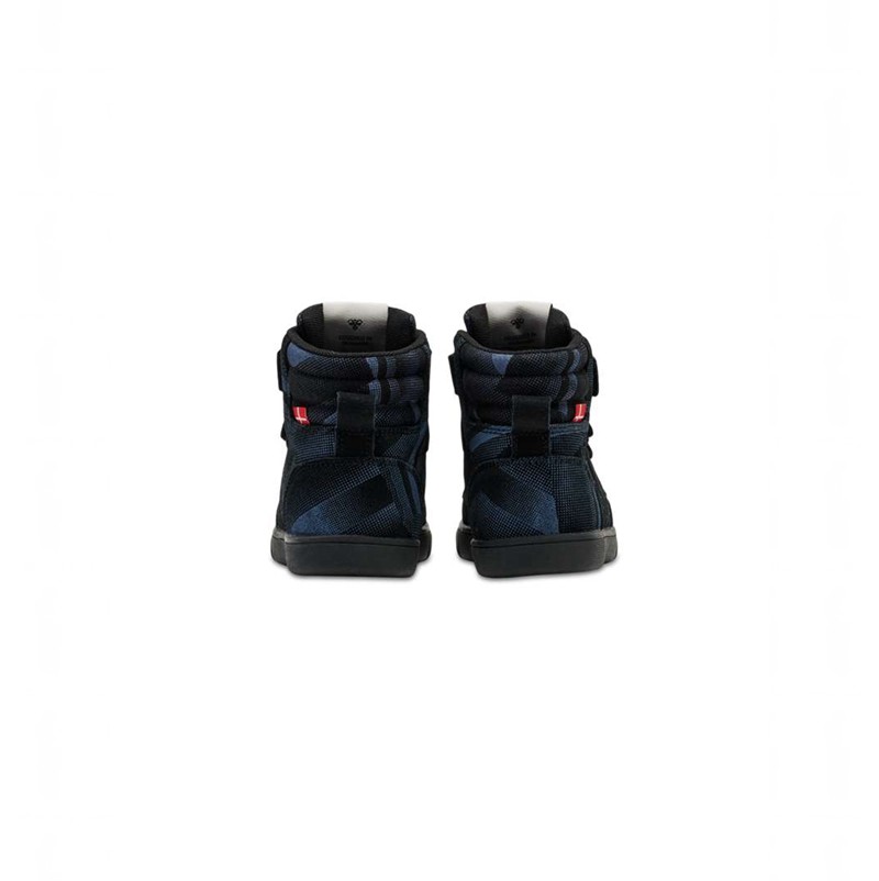 Hummel Stadil Print Jr Sneakers Kinder Schwarz | 542068-460