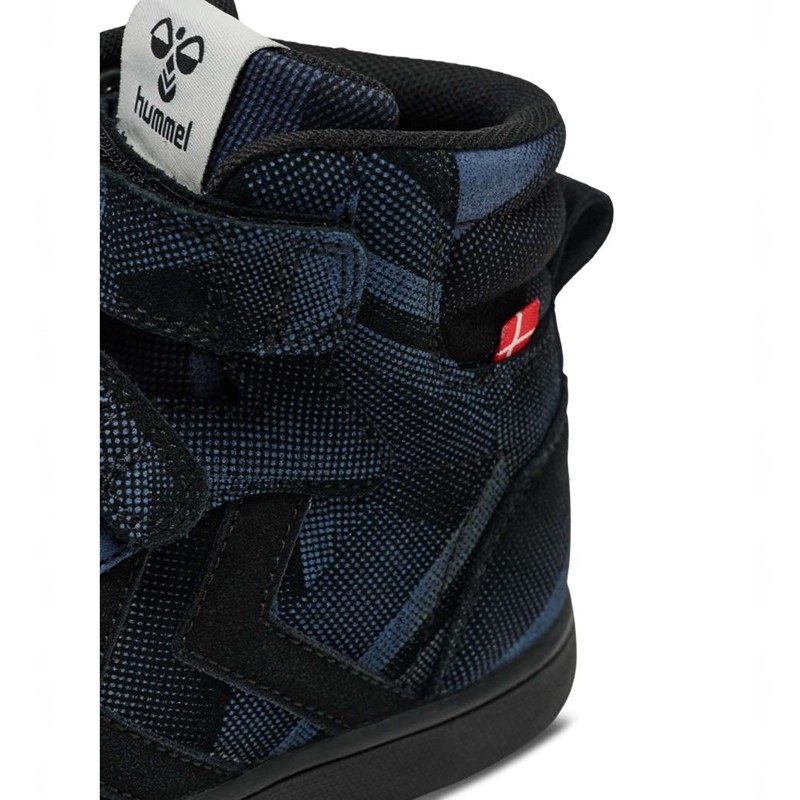 Hummel Stadil Print Jr Sneakers Kinder Schwarz | 542068-460