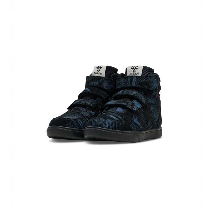Hummel Stadil Print Jr Sneakers Kinder Schwarz | 542068-460