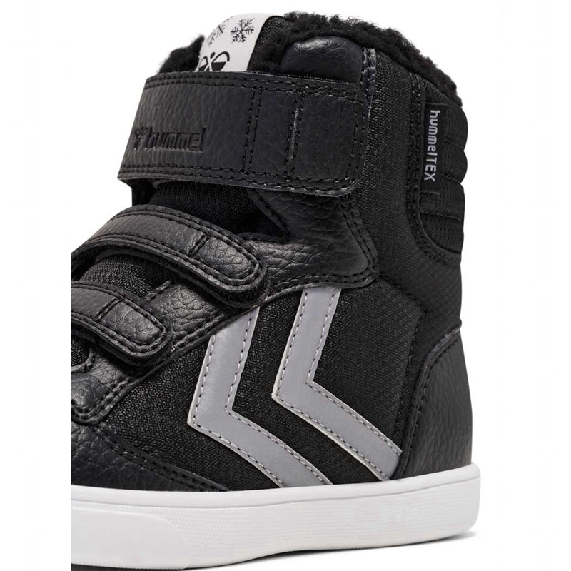Hummel Stadil Super Poly Mid Tex Jr Hoodie Kinder Schwarz | 096499-795