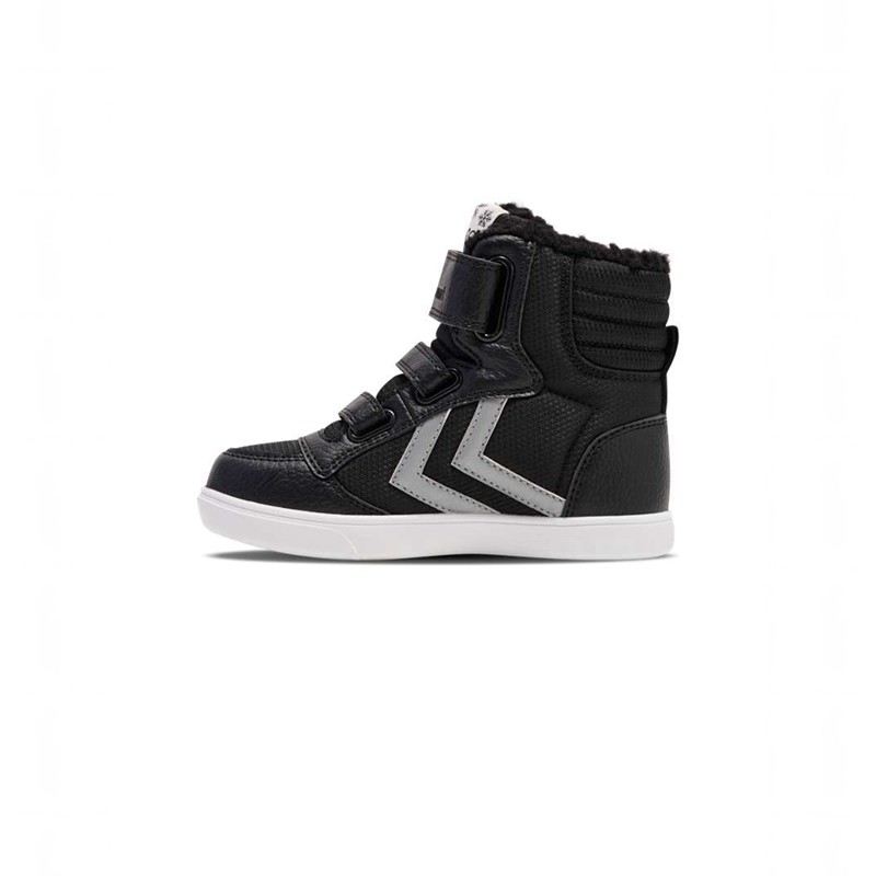 Hummel Stadil Super Poly Mid Tex Jr Hoodie Kinder Schwarz | 096499-795