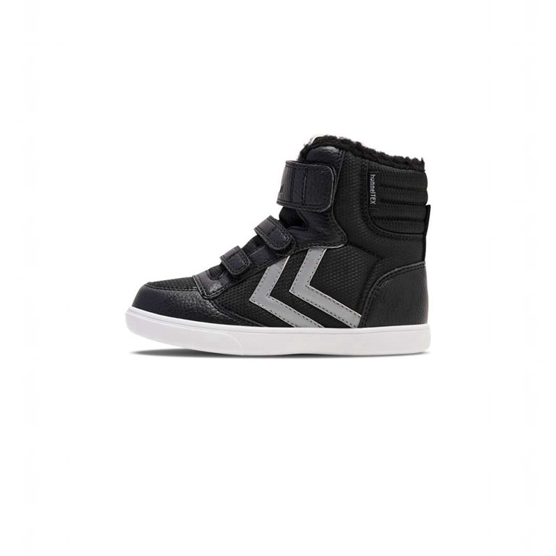 Hummel Stadil Super Poly Mid Tex Jr Hoodie Kinder Schwarz | 096499-795