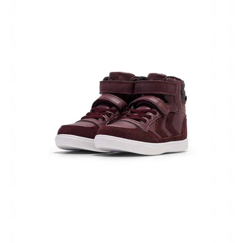 Hummel Stadil Winter High Jr Winterschuhe Kinder Fuchsie | 450238-736