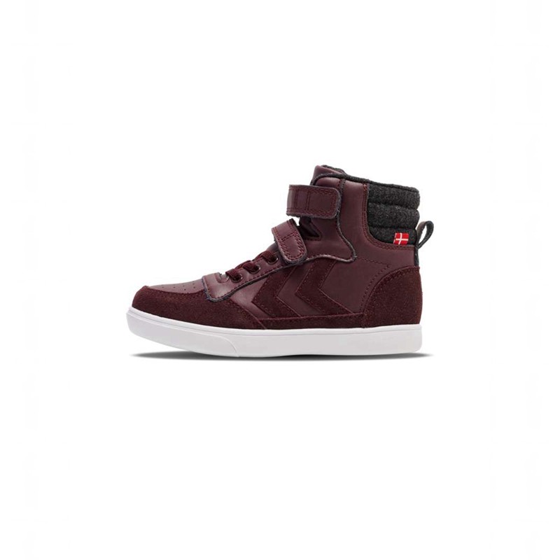 Hummel Stadil Winter High Jr Winterschuhe Kinder Fuchsie | 450238-736