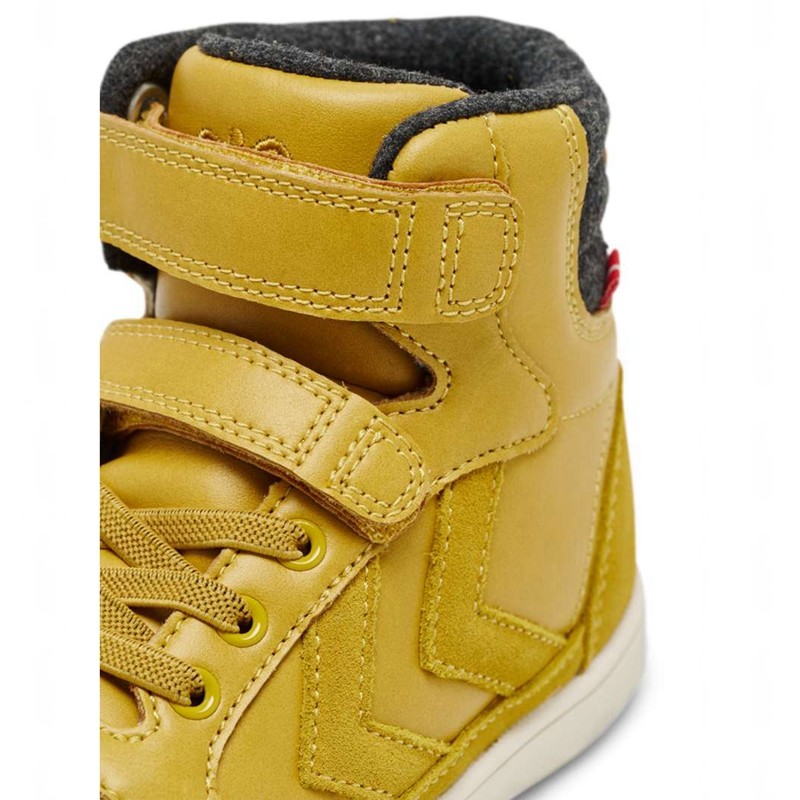 Hummel Stadil Winter High Jr Winterschuhe Kinder Gelb | 609959-451