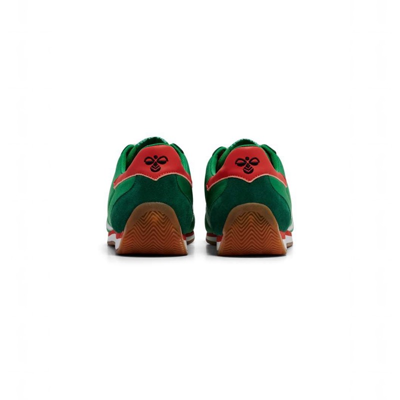 Hummel Stadion Nylon Sneakers Damen Grün | 797998-588
