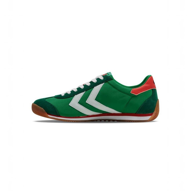 Hummel Stadion Nylon Sneakers Damen Grün | 797998-588