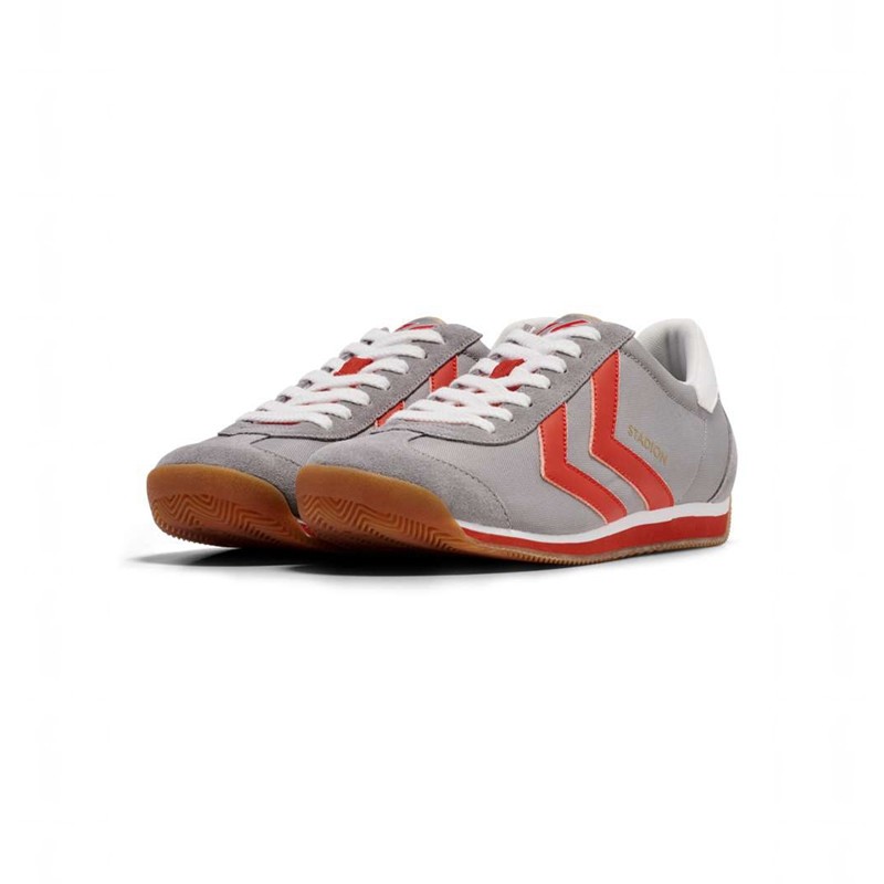 Hummel Stadion Nylon Sneakers Herren Grau | 001714-494
