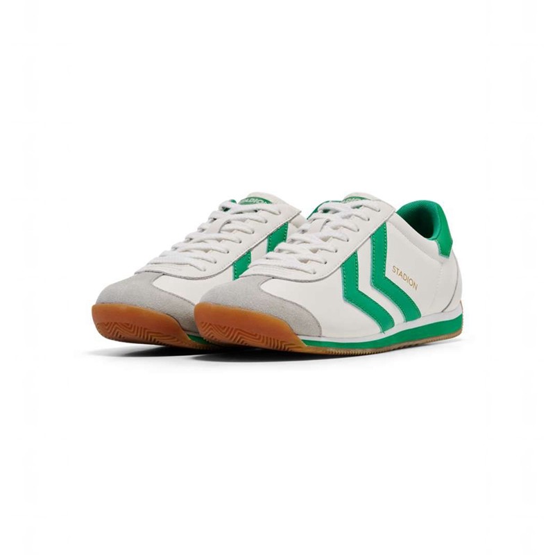 Hummel Stadion Sneakers Herren Weiß | 423660-134