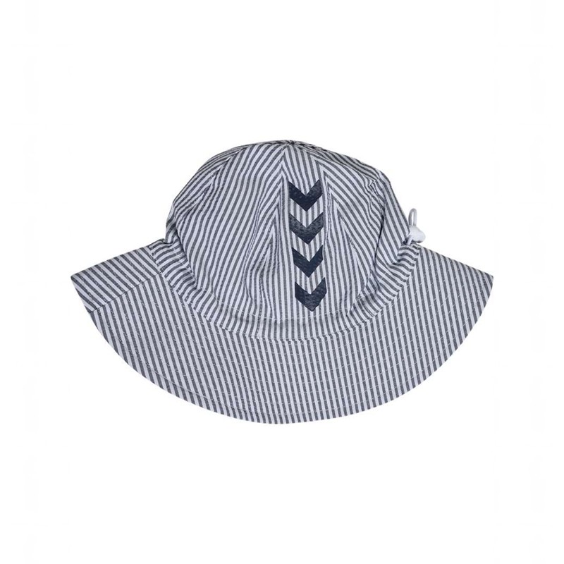 Hummel Starfish Striped Eimer Hüte Kinder Grau | 222299-722