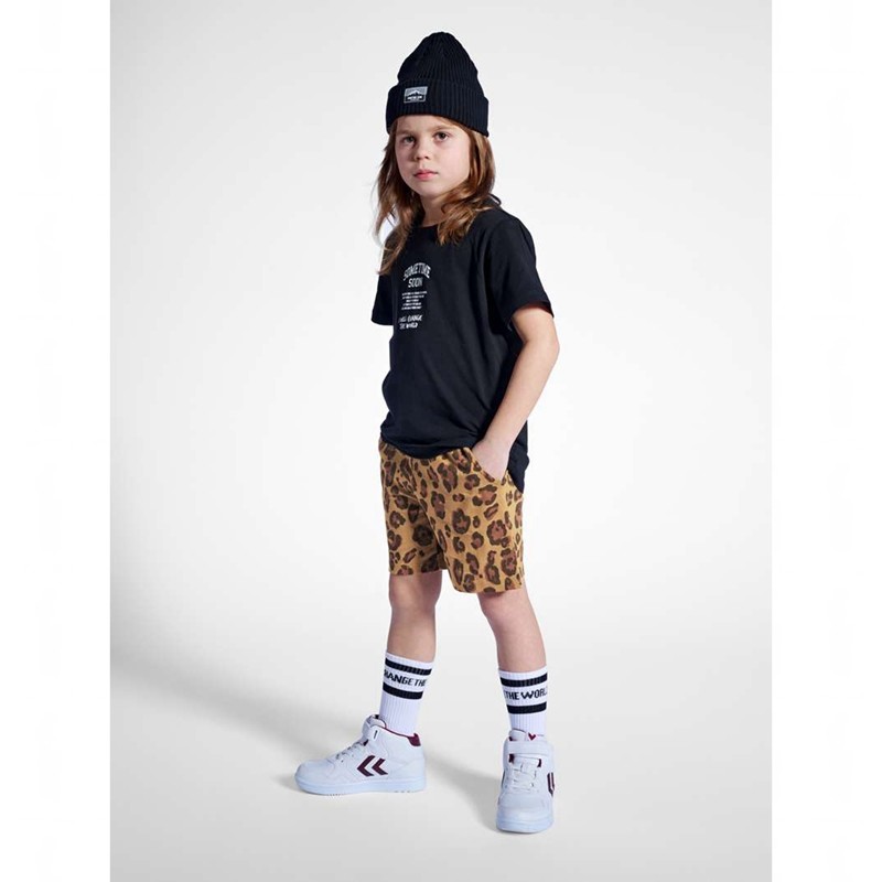 Hummel Stmeastwood Kurze Hose Kinder Leopard | 293897-623