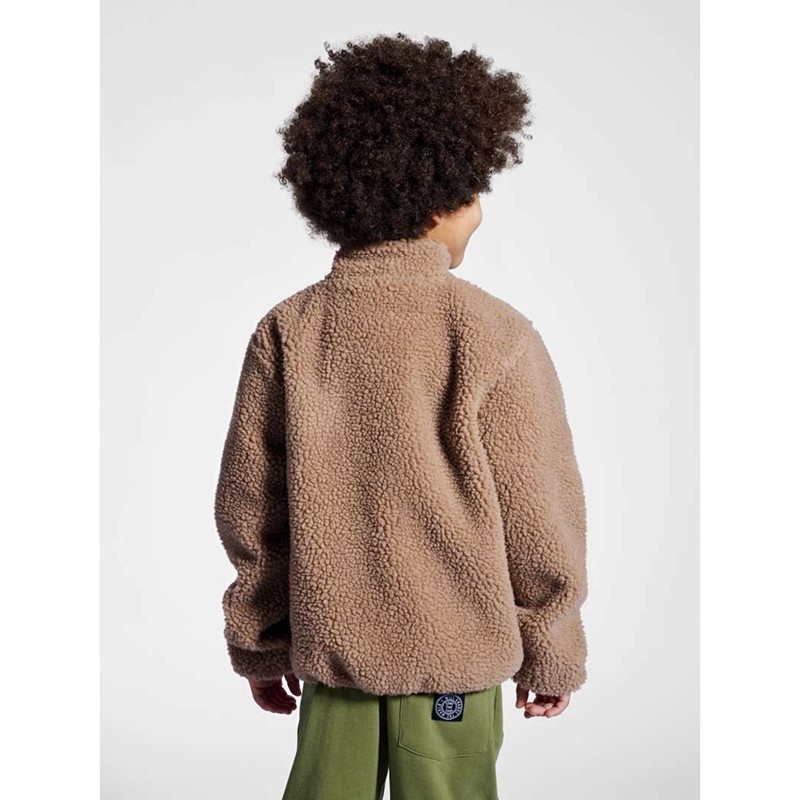 Hummel Stmventure Fleecejacken Kinder Braun | 113343-758