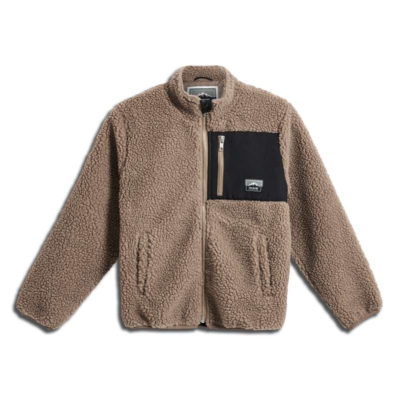 Hummel Stmventure Fleecejacken Kinder Braun | 113343-758