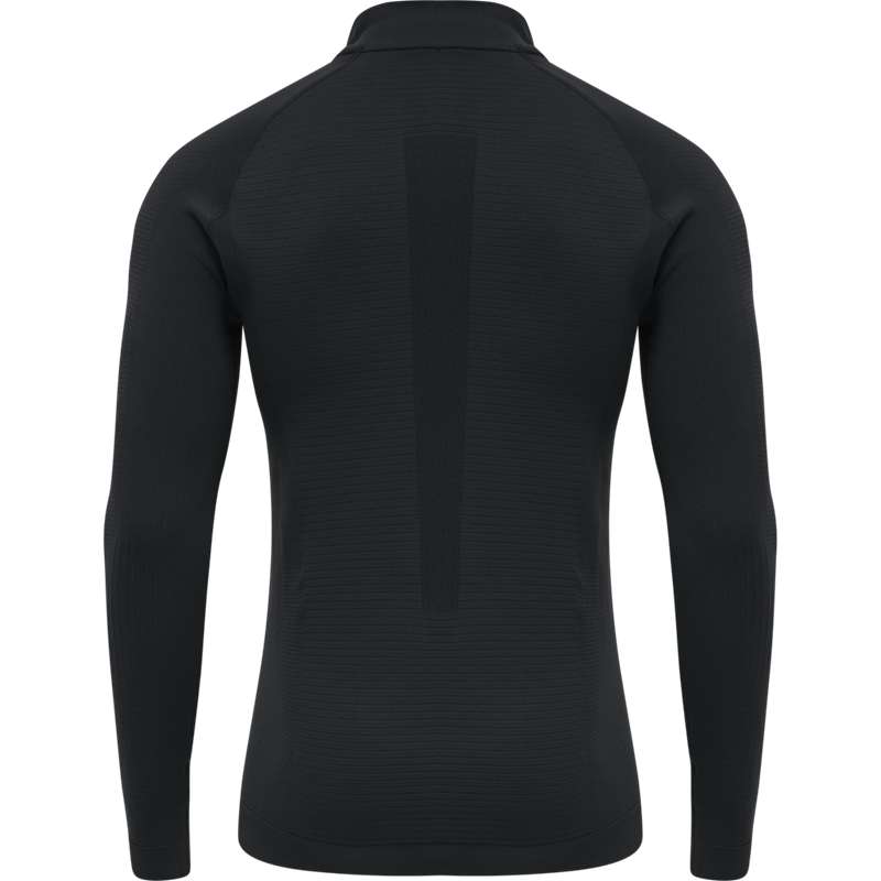 Hummel Stroke Seamless Half Zip Grundschicht Herren Schwarz | 245893-093