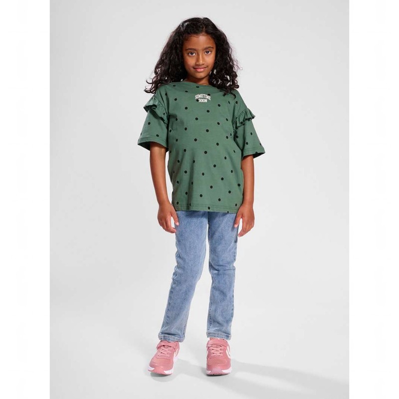 Hummel Stsaria T-shirts Kinder Grün | 460717-704