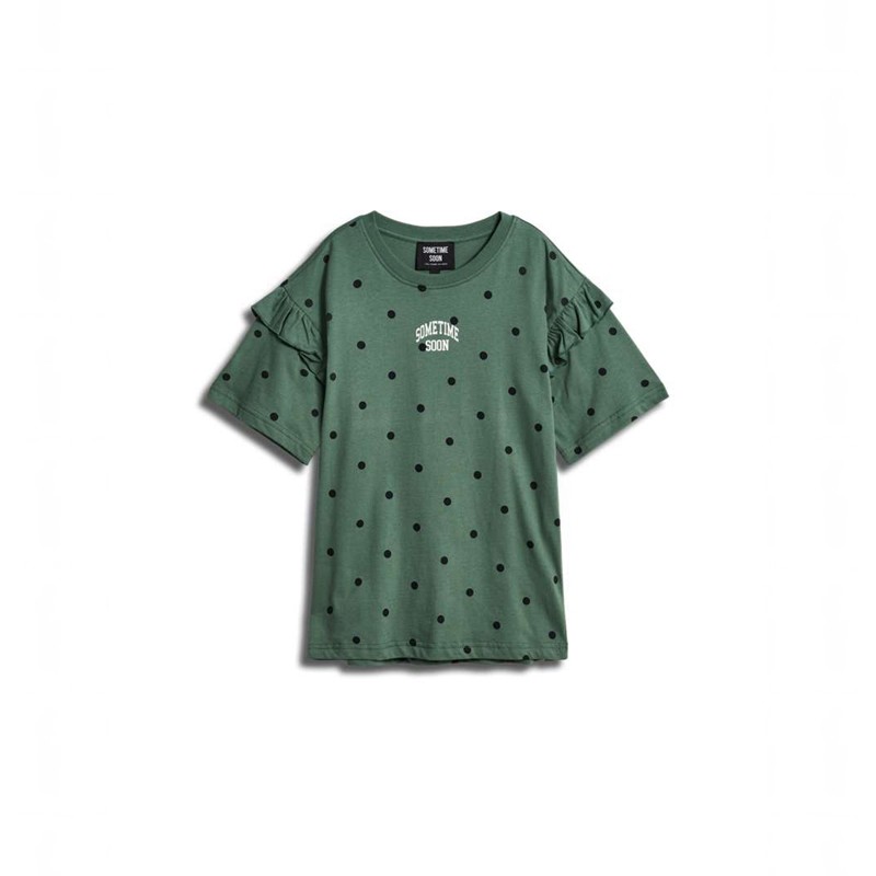 Hummel Stsaria T-shirts Kinder Grün | 460717-704