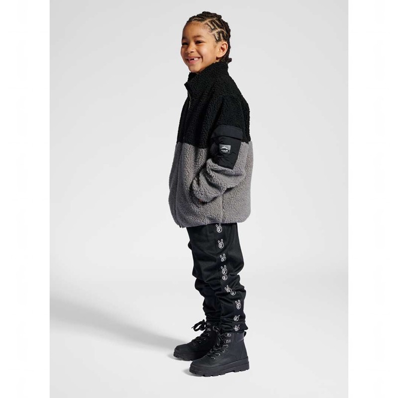 Hummel Stsfusion Sneakers Kinder Schwarz | 711052-903