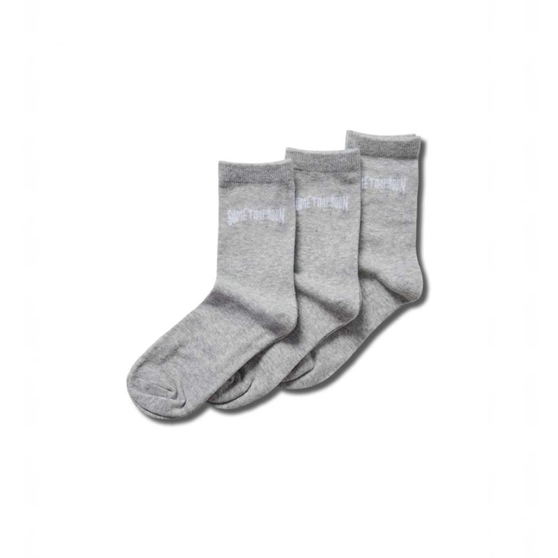 Hummel Stsvarsity 3-pack Socken Kinder Grau | 397701-396