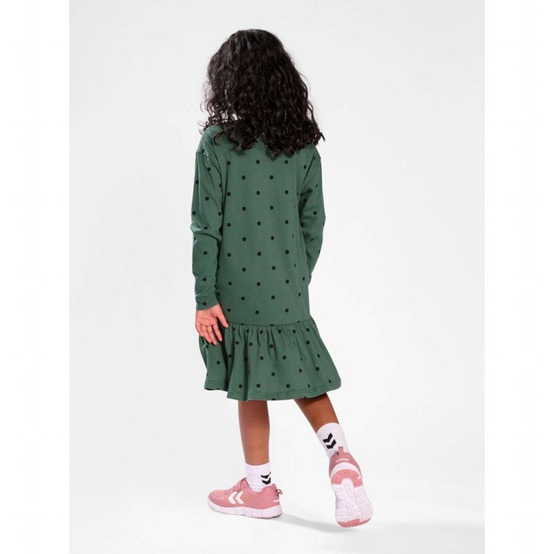 Hummel Stsvenus Kleid Kinder Grün | 822539-557
