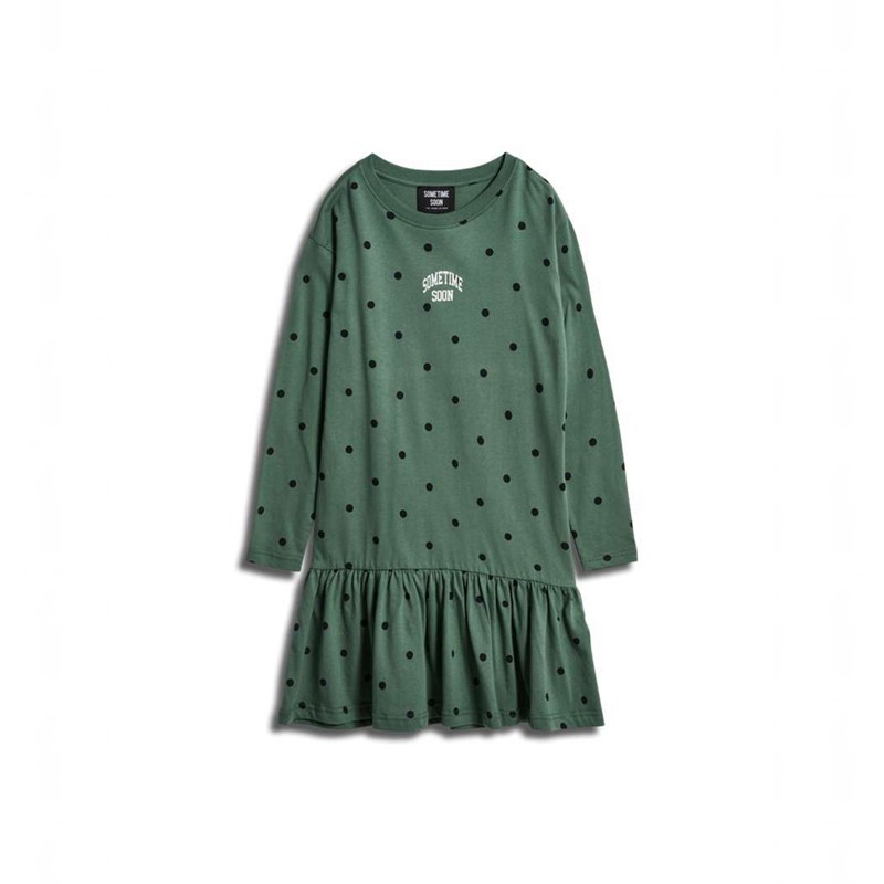 Hummel Stsvenus Kleid Kinder Grün | 822539-557
