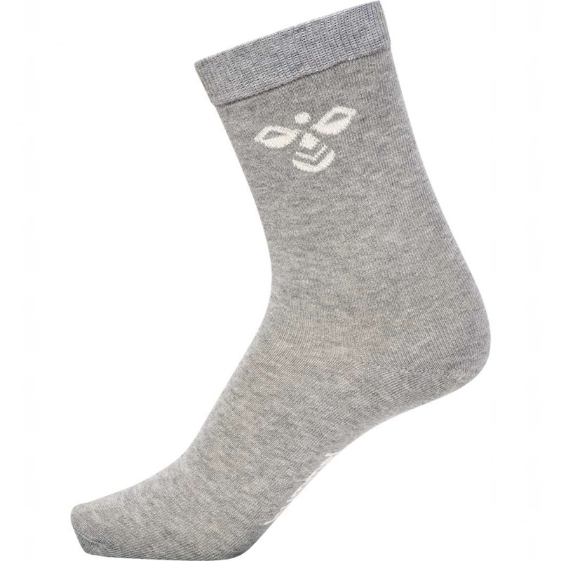 Hummel Sutton 3-pack Socken Kinder Grau | 233533-308