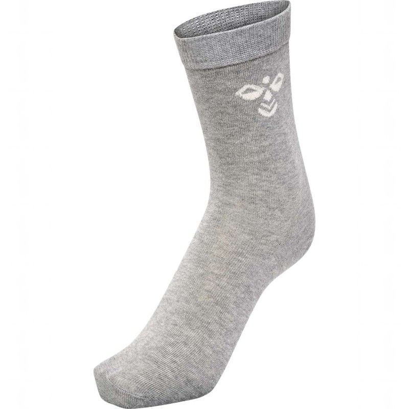 Hummel Sutton 3-pack Socken Kinder Grau | 233533-308