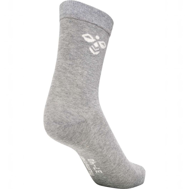 Hummel Sutton 3-pack Socken Kinder Grau | 233533-308