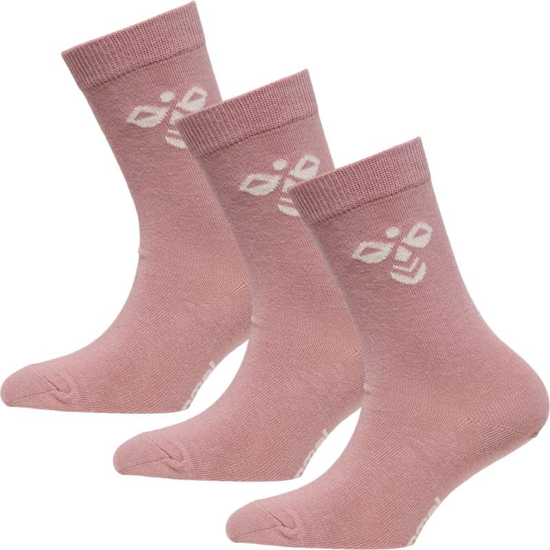 Hummel Sutton 3-pack Socken Kinder Rosa | 790076-461